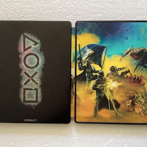 Boîtier de collection Hell Divers 2 Steelup V1 avec carte 3D pour PS4/PS5/Xbox (disque de jeu non inclus) Nouveau