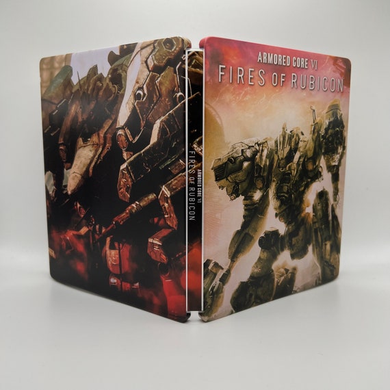 Armored Core VI Fires of Rubicon Custom Made Steelbook Case Only 