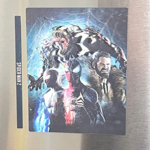 Cartão 3D magnético do Homem-Aranha 2 (tamanho 5 polegadas por 6,5 polegadas) Novo