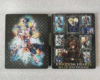 Kingdom Hearts all in one Custom made Steelbook Case only for PS4/PS5/Xbox (No Game) New