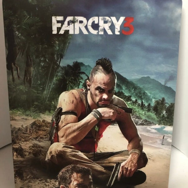 Far cry 3 Custom made Steelbook/MetalPak for PS4/PS5/Xbox (No Game) New