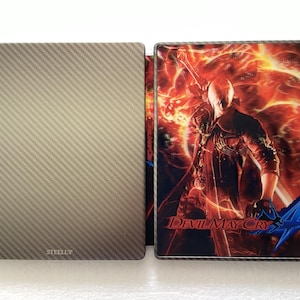 Estuche de colección Steelup de Devil May Cry 4 V4 con tarjeta 3D para PS3/PS4/PS5/Xbox/PC (disco de juego no incluido) Nuevo