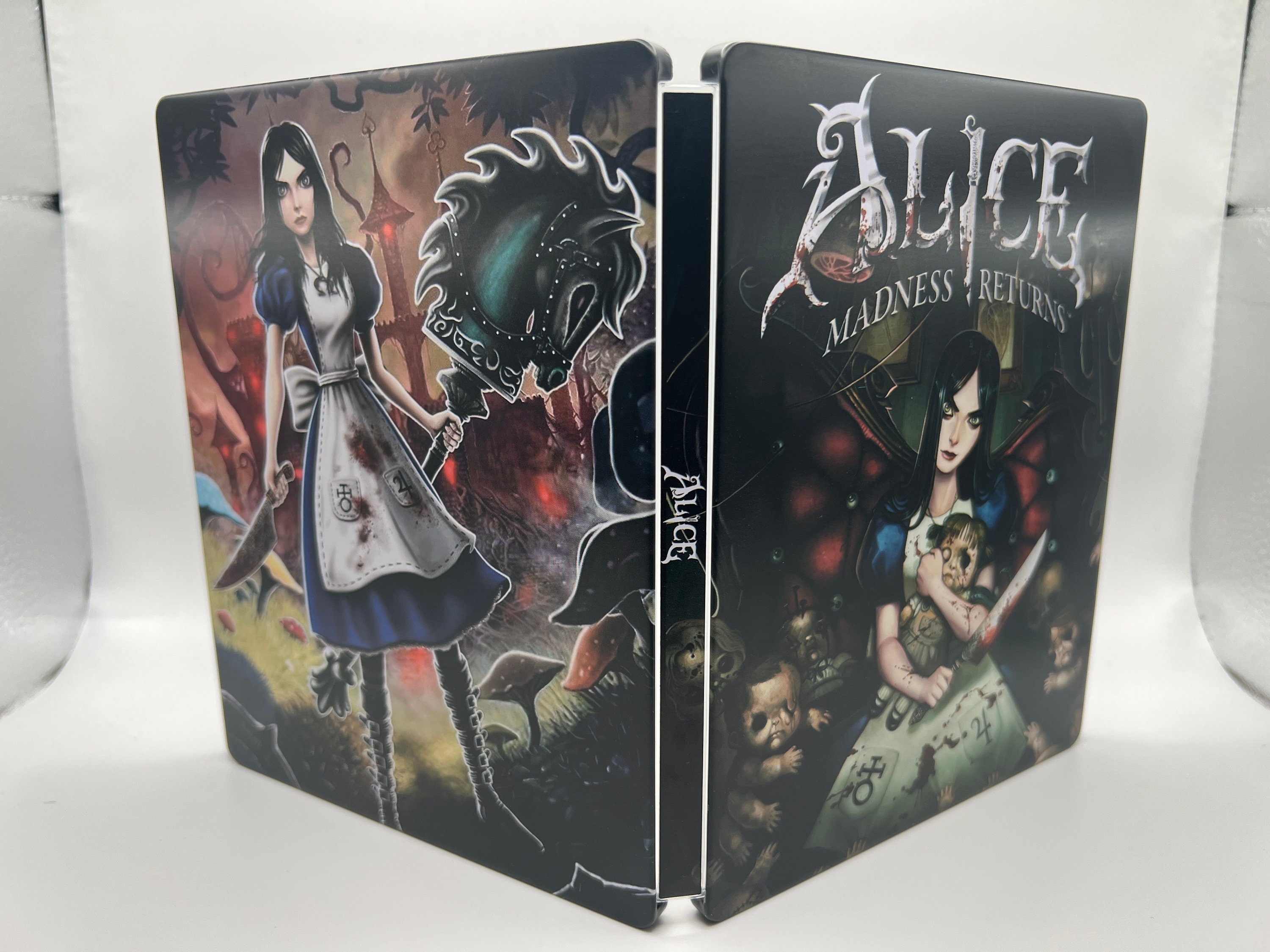 Alice Madness Returns Custom Made Steelbook Case Only for 