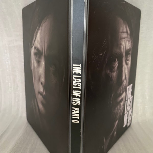 The Last of US Part 2 Custom made Steelbook Case only for PS4/PS5 (No Game) New and Sealed