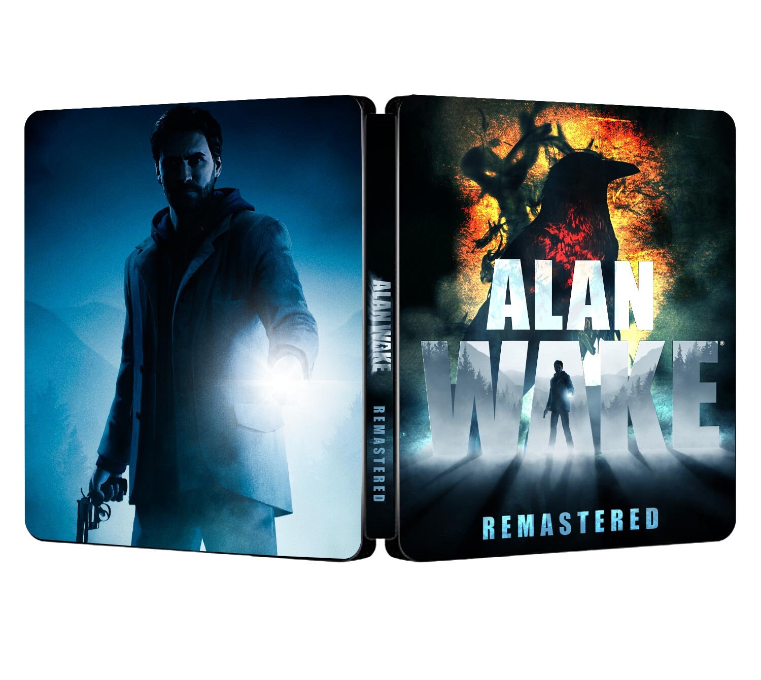 Alan Wake 2 Custom Made Steelbook Case Only for Ps4/ps5/xbox 