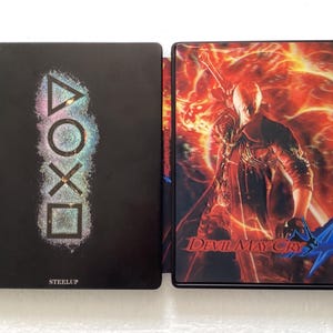 Devil May Cry 4 Steelup-verzamelkoffer V1 met 3D-kaart voor PS3/PS4/PS5/Xbox/pc (game-cd niet inbegrepen) Nieuw