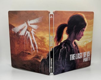 The Last of US Part 1 Custom made Steelbook Case only for PS4/PS5 (No Game) New and Sealed