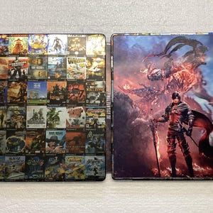 Final Fantasy XVI Steelup, boîtier collector V2 avec carte 3D pour PS4/PS5/Xbox/PC (disque de jeu non inclus) Neuf