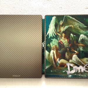 Estuche de colección Steelup de Devil May Cry DMC V4 con tarjeta 3D para PS3/PS4/PS5/Xbox/PC (disco de juego no incluido) Nuevo