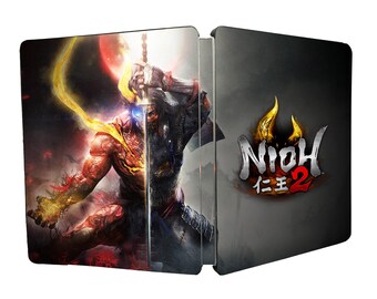 Nioh 2 Custom made Steelbook Case only for PS4/PS5/Xbox (No Game) New and Sealed