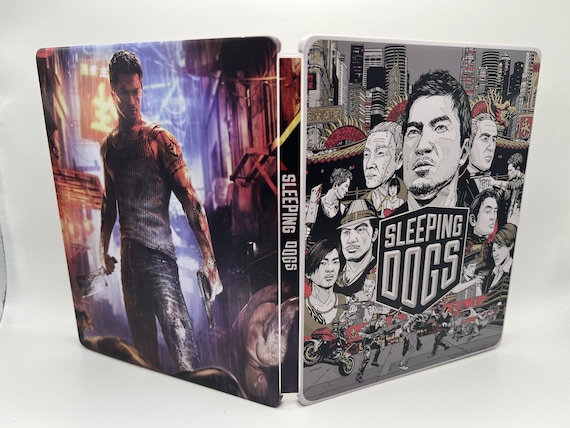 Sleeping Dogs Custom Made Steelbook Case Only for Ps4/ps5/xbox 