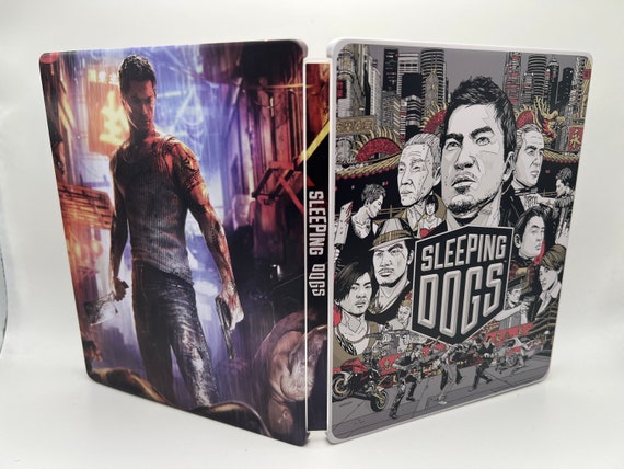 Sleeping Dogs Custom Made Steelbook Case Only for Ps4/ps5/xbox 