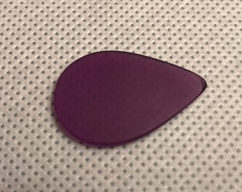 The Force Handmade High-Performance Guitar Pick - Purple, Teardrop Shape