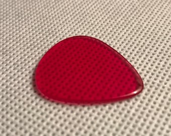 The Force Handmade High-Performance Guitar Pick - Raspberry, Standard 351 Shape