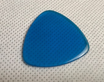 The Force Handmade High-Performance Guitar Pick - Rounded Triangle - Blue