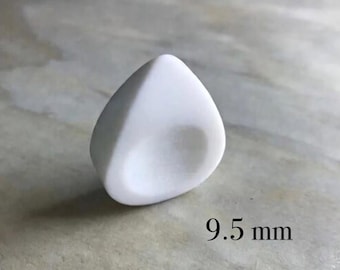 PTFE-Gitarrenplektrum – Geschenk für Musiker – Speed-Plektrum mit Griff – Gitarrenplektrum für Studiomusiker – Dickes, glattes Plektrum für professionelle Ansprüche – 9,5 mm