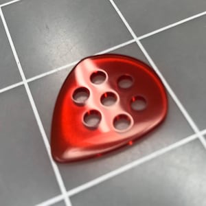 Guitar Pick With Grip Hole Jazz III  Pick for Musician Gift for Bassist Pick  Unbreakable Noiseless Plectrum Boutique Guitar Collectible