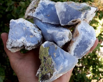 Marvelous Color Blue Chalcedony Lot