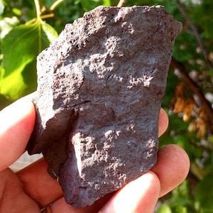 Rare Purplish Cassiterite Massive Tin Ore