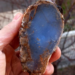 Blaue Chalcedon Knötchen (1 kg), Qualität Edelsteine aus Turkiye Bild 4
