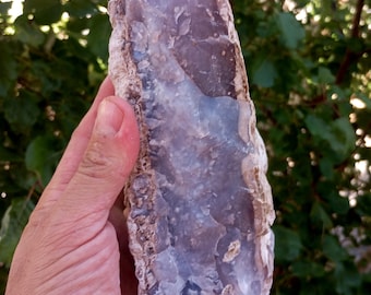 Big Pieces Holly Blue, Purple Chalcedony