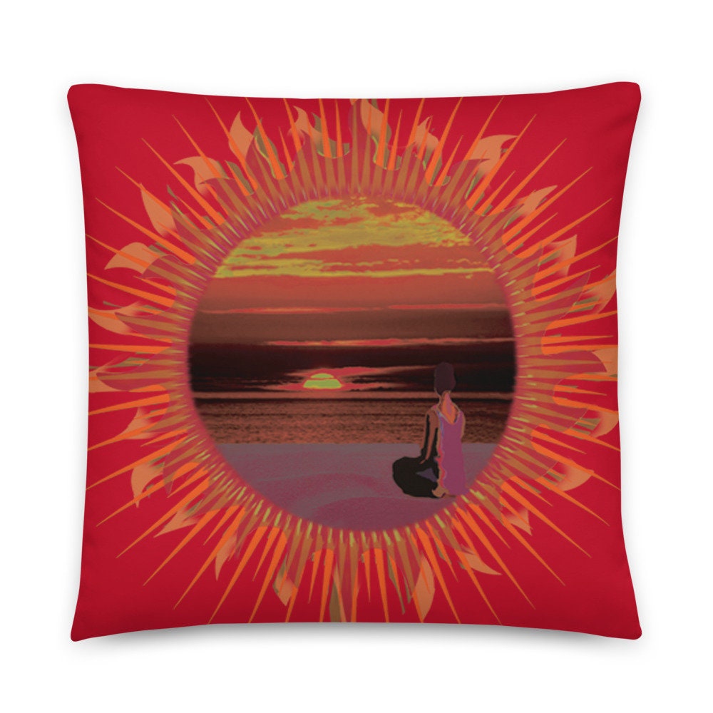 SUN Pillow/ Nordstrom R. Designs / Free Shipping Orders Over Etsy