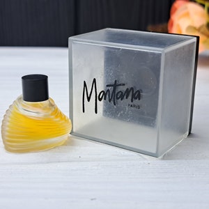 Parfum de Peau Montana 1986 EAU DE TOILETTE collectible rare miniature bottle with box 2 ml /.07 fl.oz Splash