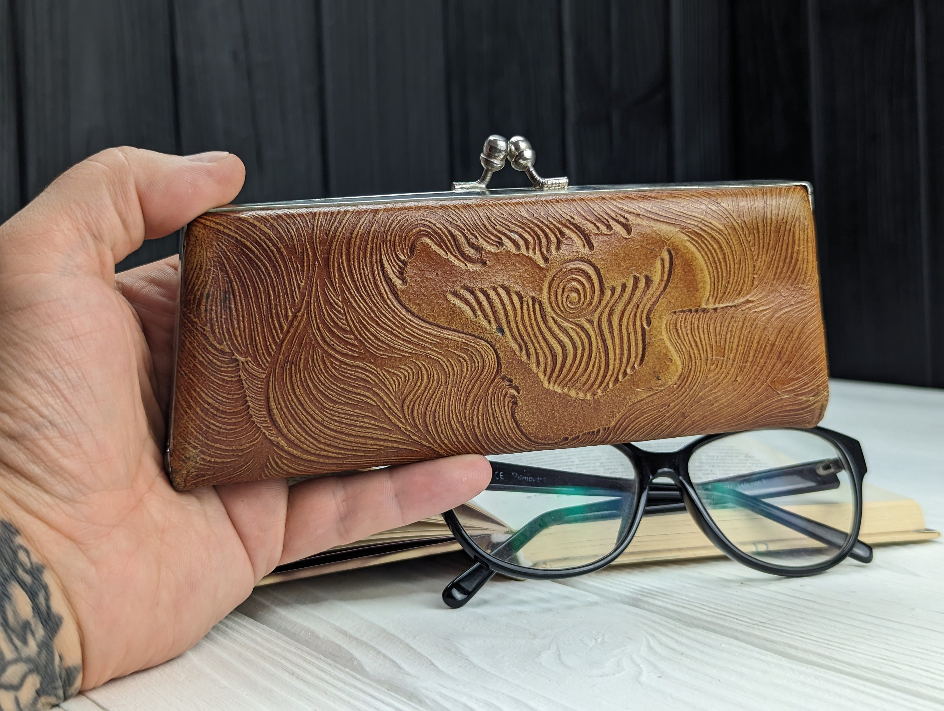 Mcm glasses cheap case