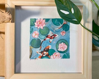 Koi + Lilies | original