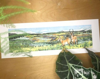 Sawtooth Meadow | original | gliclée print | limited edition of 30