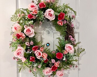 Gift for Mothers Day,  Happy Mothers Day Grapevine. Mothers Day Gift, Gift For Mother, Everyday Wreath, Spring Wreath, Celebrate Mom,