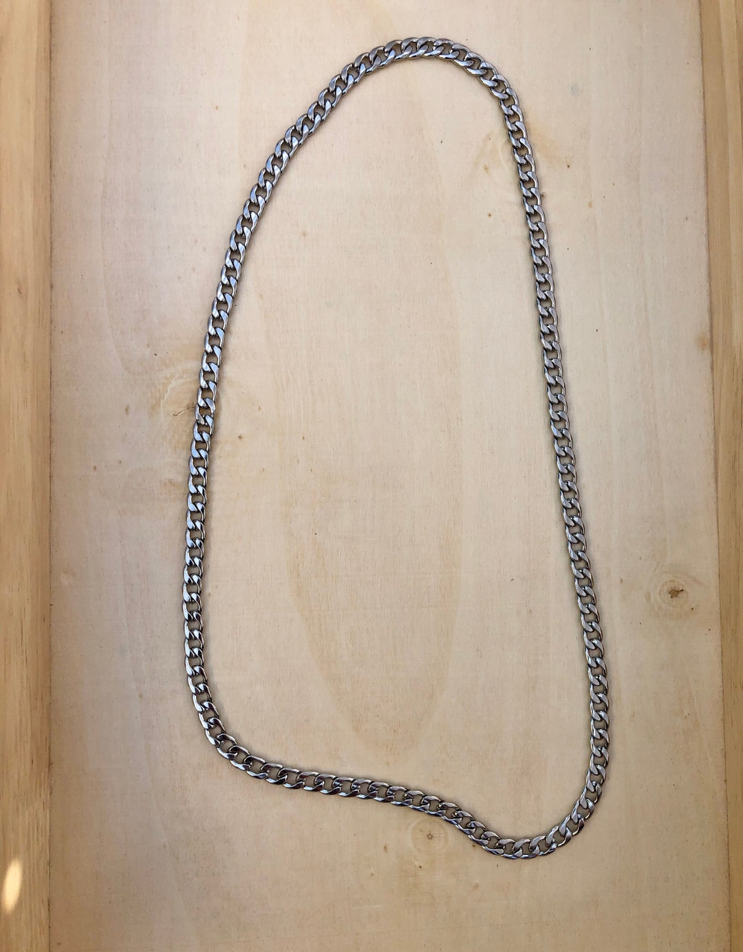アクセサリー UNUSED K10 FLAT LINK CHAIN NECKLACE 25ss UNUSED K10 FLAT LINK CHAIN NECKLACE 25ss