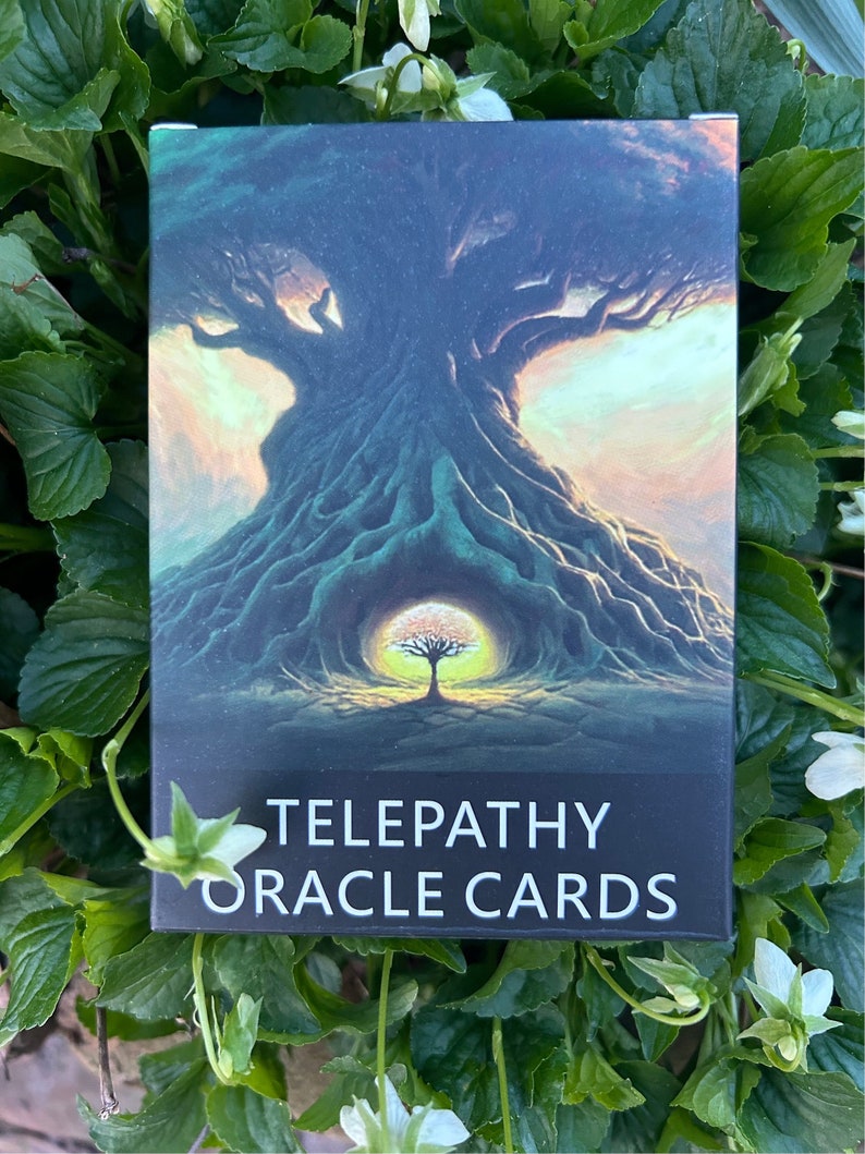 Telepathy Oracle Cards - 56 Card Deck - Synchronicities & Blessings to ...