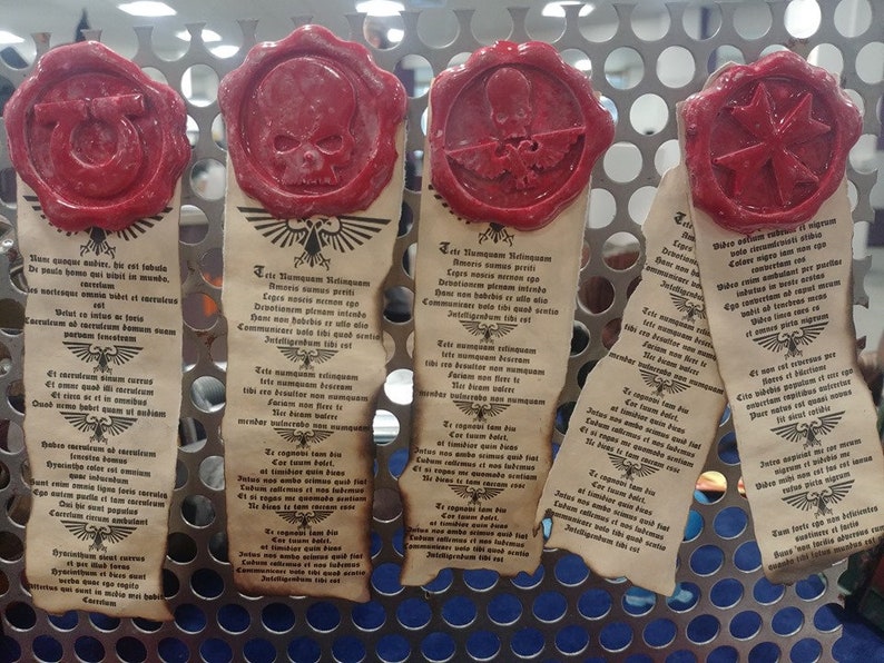 Warhammer 40K magnetic Purity Seals