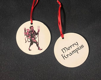 Merry Krampus Tree Ornament