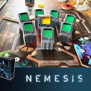 Nemesis Lockdown 8x Computer Klemme Brettspiel