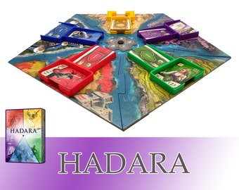 Hadara 5x Porta carte Display Gioco da tavolo