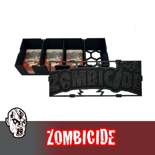 Zombicide Regular Seasons Card Box Magnetic Lid Board Game