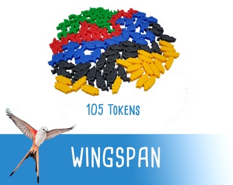 Wingspan 105x Deluxe Food Tokens Board Game