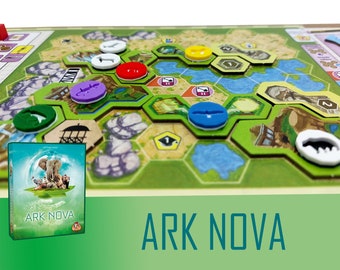 Ark Nova 35x Animal Tokens Board Game