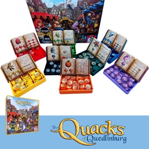 The Quacks of Quedlinburg 8x Token Boxes Game