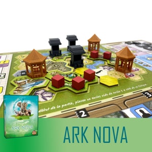 Ark Nova 36x Kiosk Pavilion Tokens Bordspel