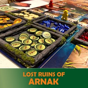 Lost Ruins of Arnak 5x Ressourcen Tray