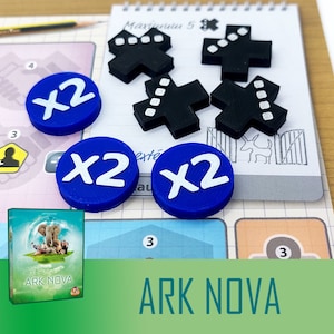 Ark Nova 28 Jetons Multiplicateur