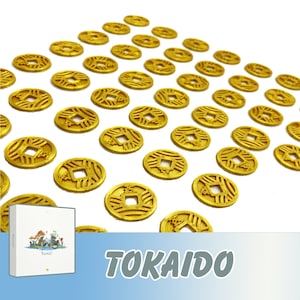 Tokaido 52 Jetons Pièce