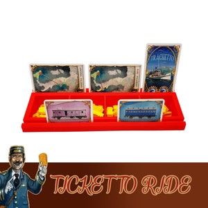 Support de cartes et ressources XL Aventuriers du Rail