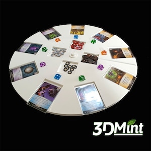 Supporto espositivo rotante Aeon's End Clank 6 pezzi modello STL