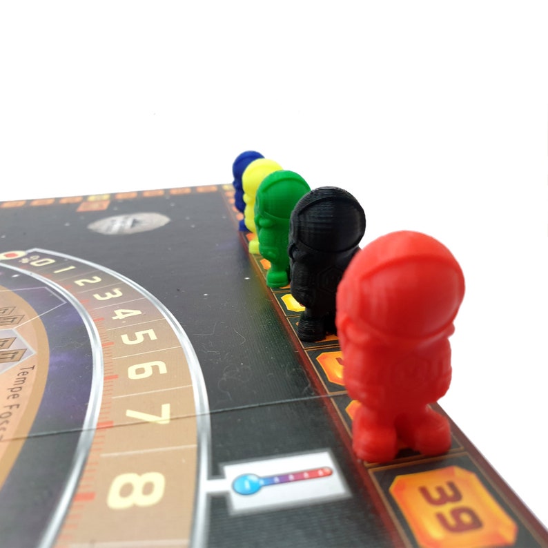 Terraforming Mars 5x Astronauts Player Marker Board Game