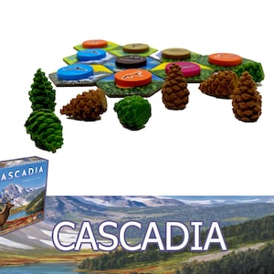 Cascadia + Expansion Pine Cone Tokens