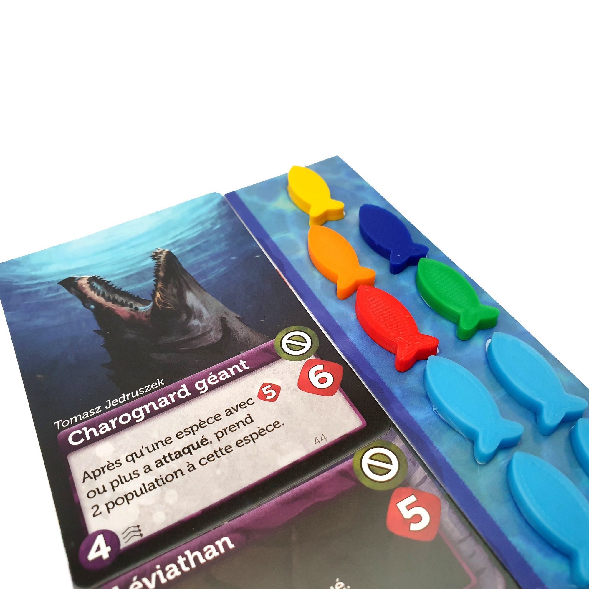 Oceans 240x Deluxe Fish Tokens Board Game Etsy